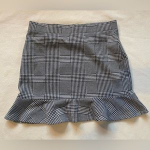 Forever 21, houndstooth, mini skirt, size US L